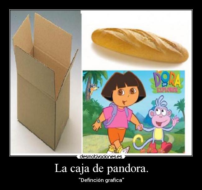 La caja de pandora. -