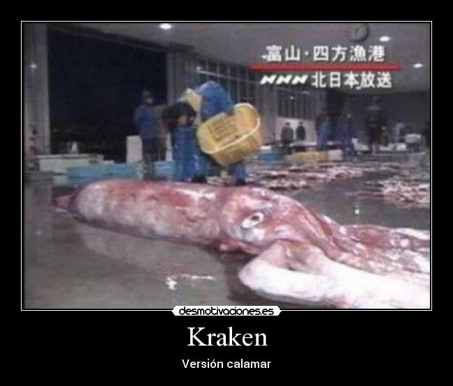 Kraken - Versión calamar