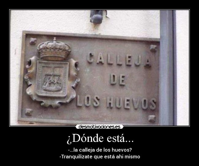 ¿Dónde está... - 