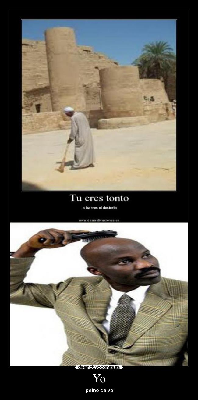 Yo - peino calvo