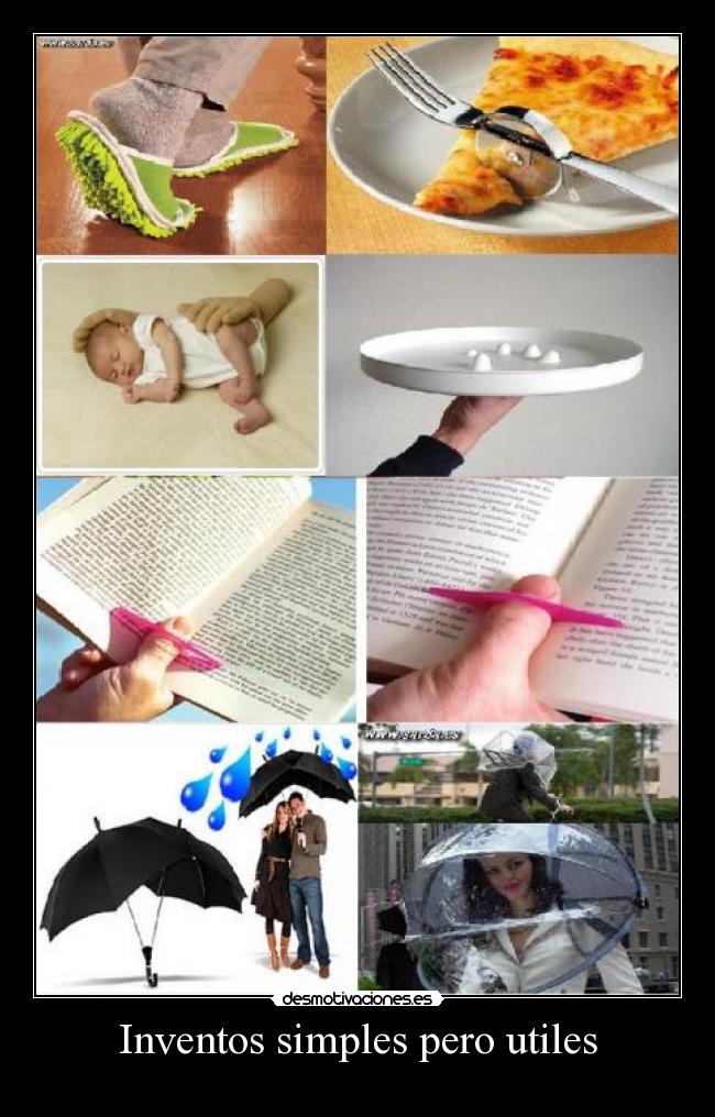 Inventos simples pero utiles -