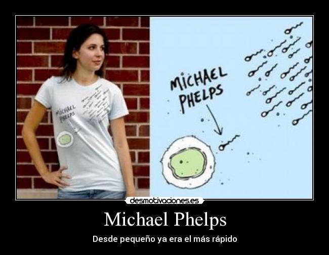 Michael Phelps - Desde pequeño ya era el más rápido