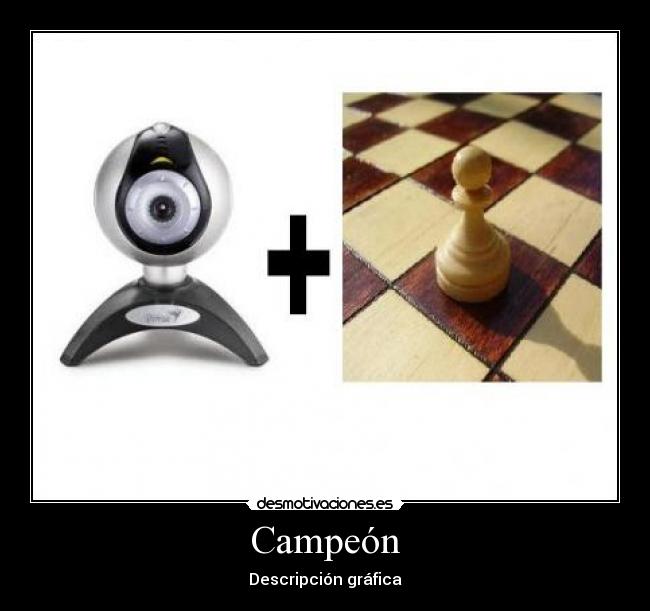 Campeón - Descripción gráfica