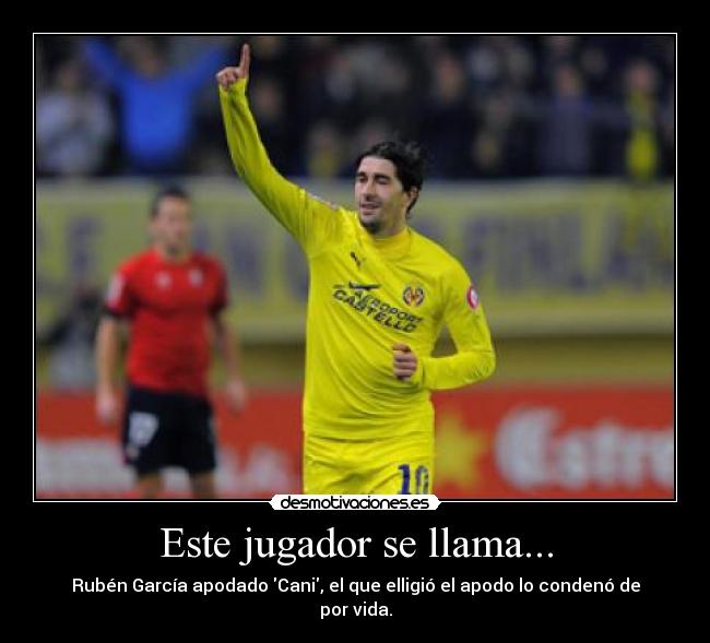Este jugador se llama... -
