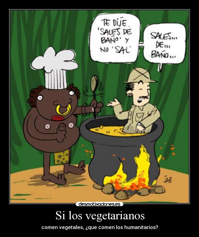 Si los vegetarianos -