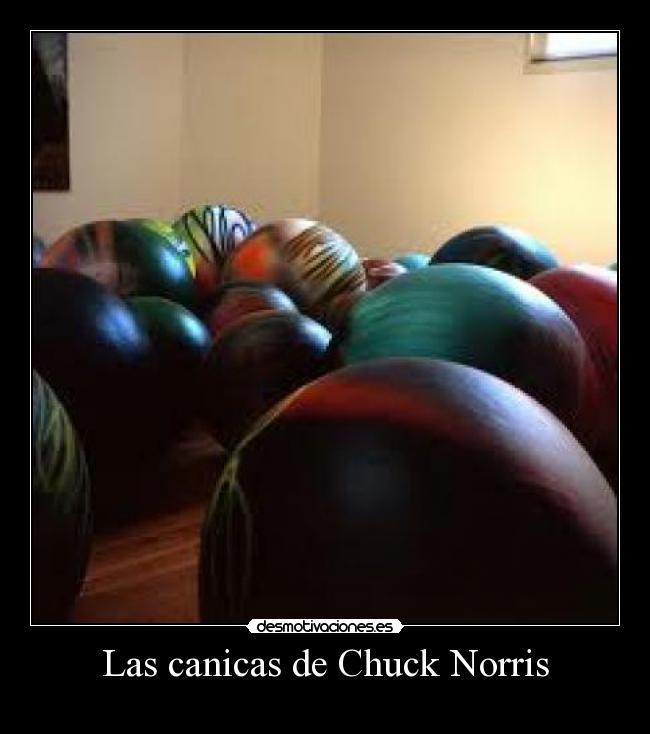 Las canicas de Chuck Norris - 