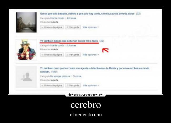 cerebro - el necesita uno