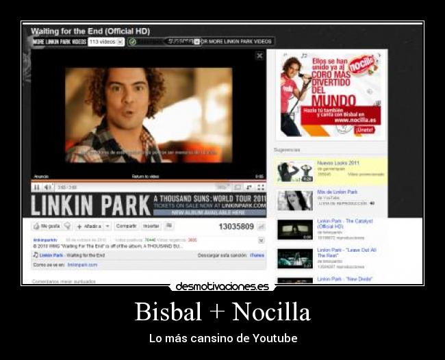 Bisbal + Nocilla - Lo más cansino de Youtube