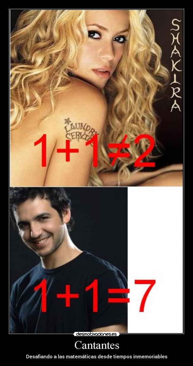 Cantantes - Desafiando a las matemáticas desde tiempos inmemoriables