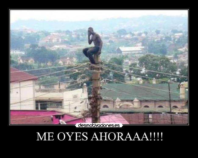 ME OYES AHORAAA!!!! - 