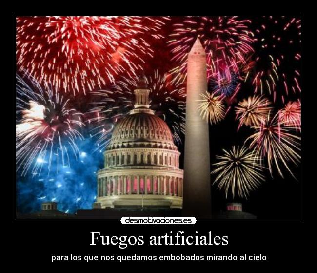 Fuegos artificiales -