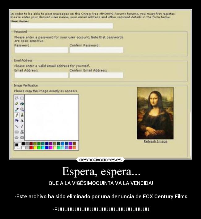 Espera, espera... - QUE A LA VIGÉSIMOQUINTA VA LA VENCIDA!
-Este archivo ha sido eliminado por una denuncia de FOX Century Films
-FUUUUUUUUUUUUUUUUUUUUUUUUUUU
