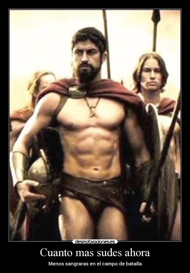 Cuanto mas sudes ahora - 