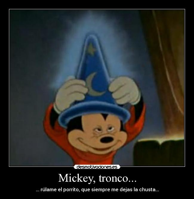 carteles myckey drogado desmotivaciones