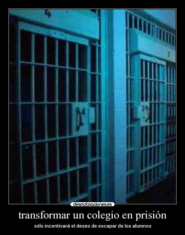 carteles colegio desmotivaciones