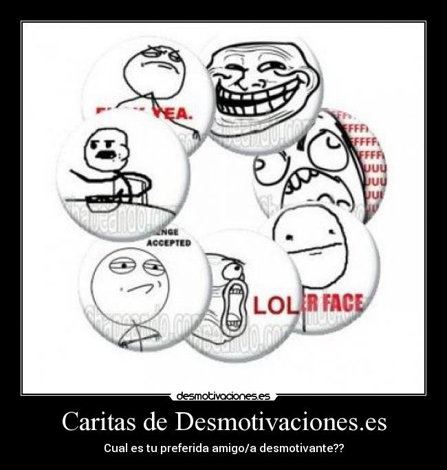 Caritas de Desmotivaciones.es -