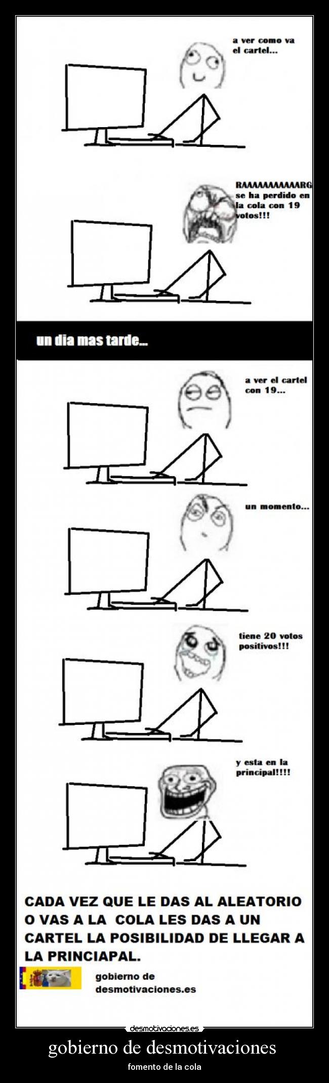 gobierno de desmotivaciones -