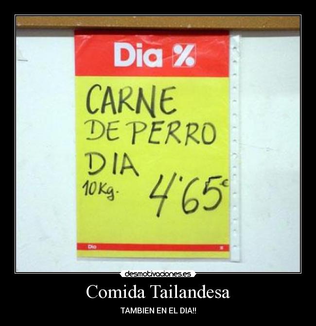 Comida Tailandesa - TAMBIEN EN EL DIA!!