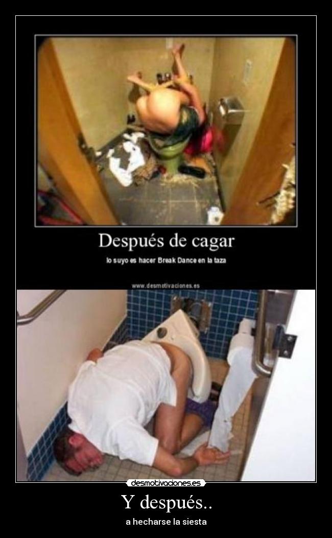 Y después.. - a hecharse la siesta