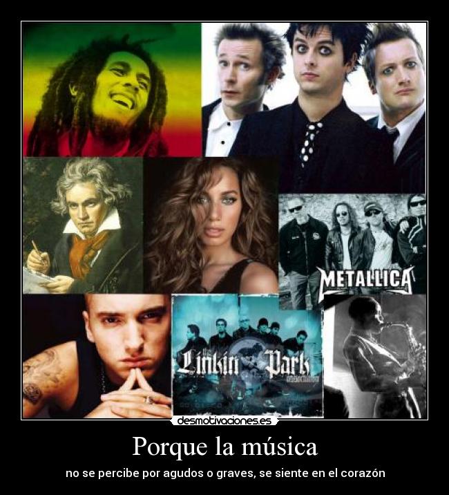 Porque la música -