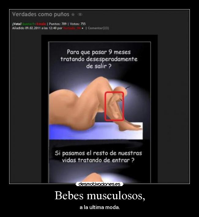 Bebes musculosos, - 