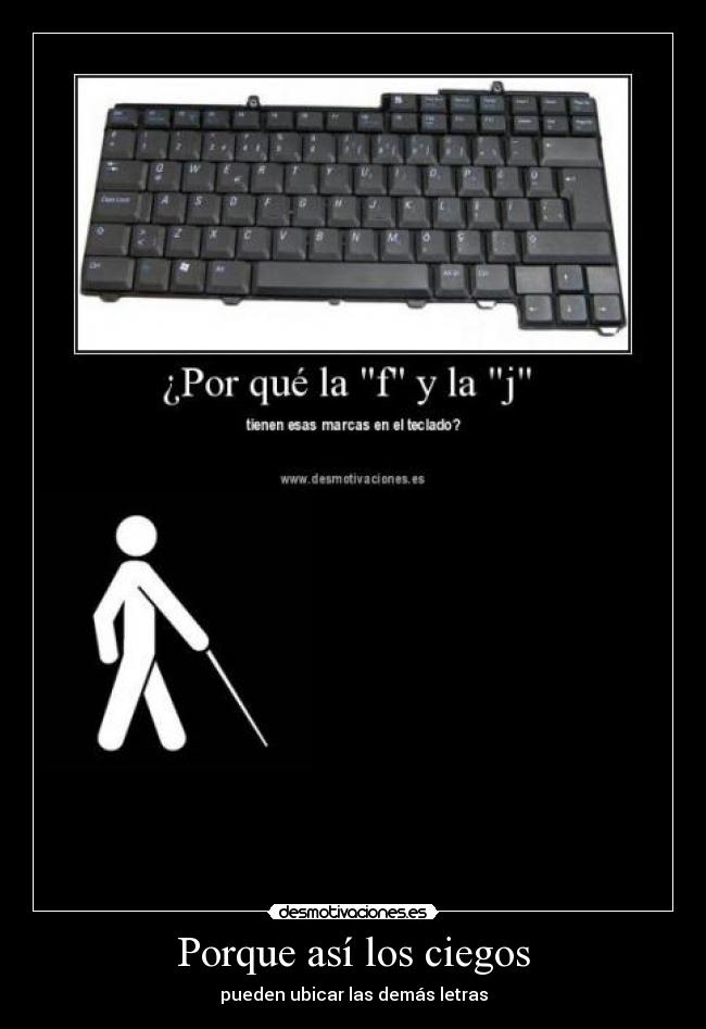 carteles ciego desmotivaciones