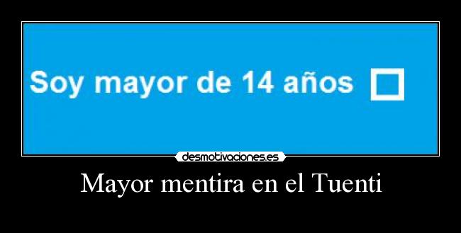 Mayor mentira en el Tuenti - 