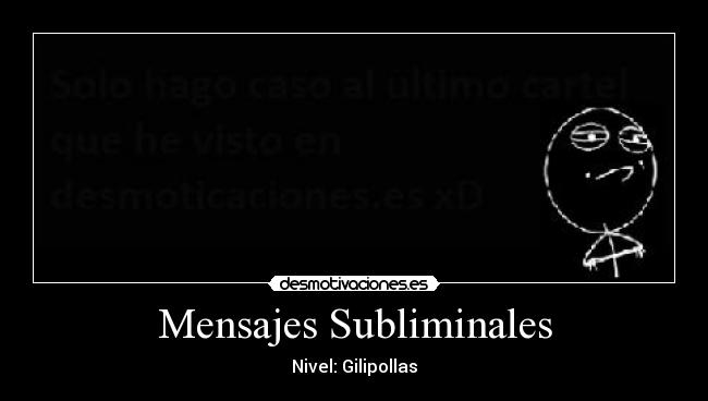 Mensajes Subliminales -