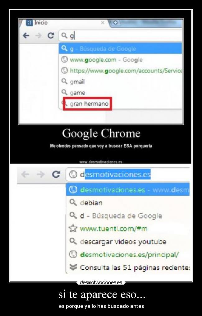 si te aparece eso... -