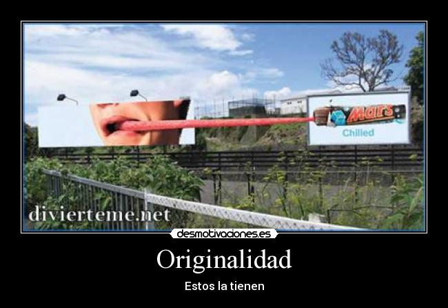 carteles originalidad desmotivaciones