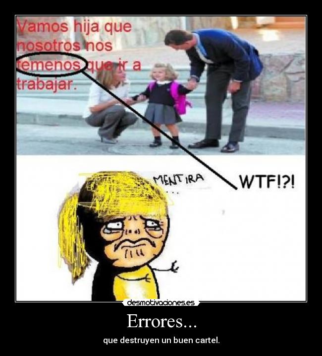 Errores... -