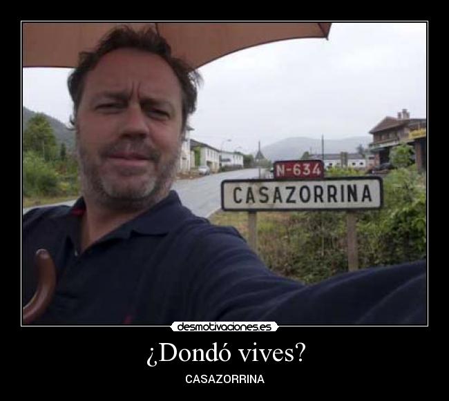 ¿Dondó vives? - 