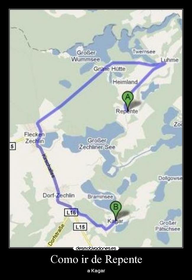 Como ir de Repente -