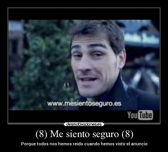 (8) Me siento seguro (8) - 