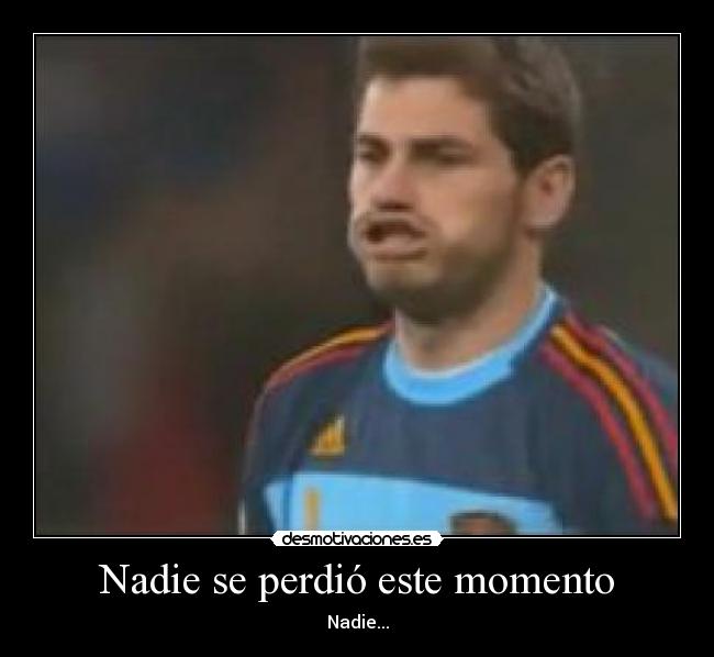 Nadie se perdió este momento -