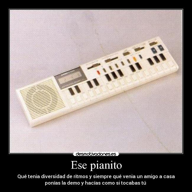 Ese pianito -