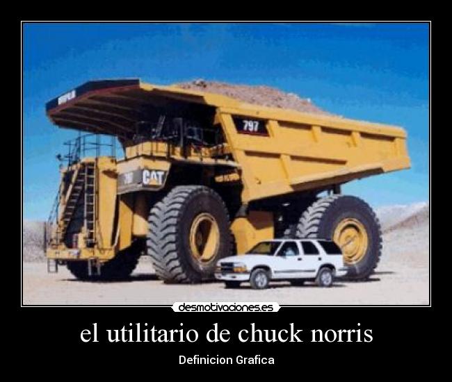 el utilitario de chuck norris - Definicion Grafica