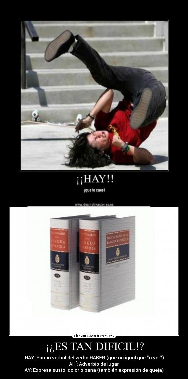 ¡¿ES TAN DIFICIL!? -