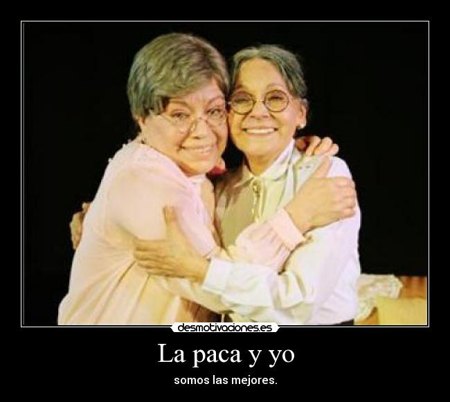 La paca y yo -