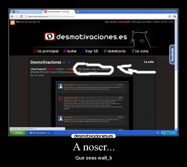 A noser... - Que seas walt_k