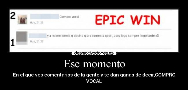 Ese momento - 