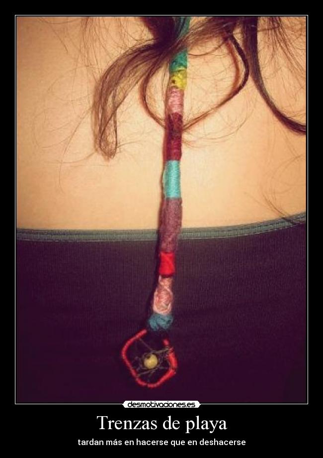 Trenzas de playa -