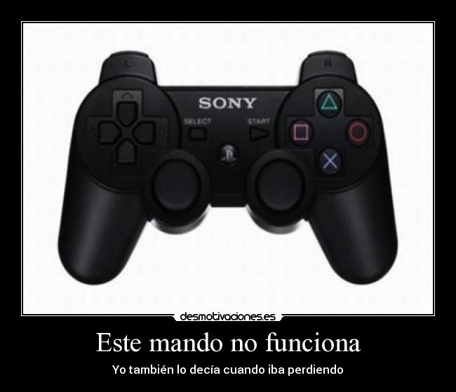 Este mando no funciona -