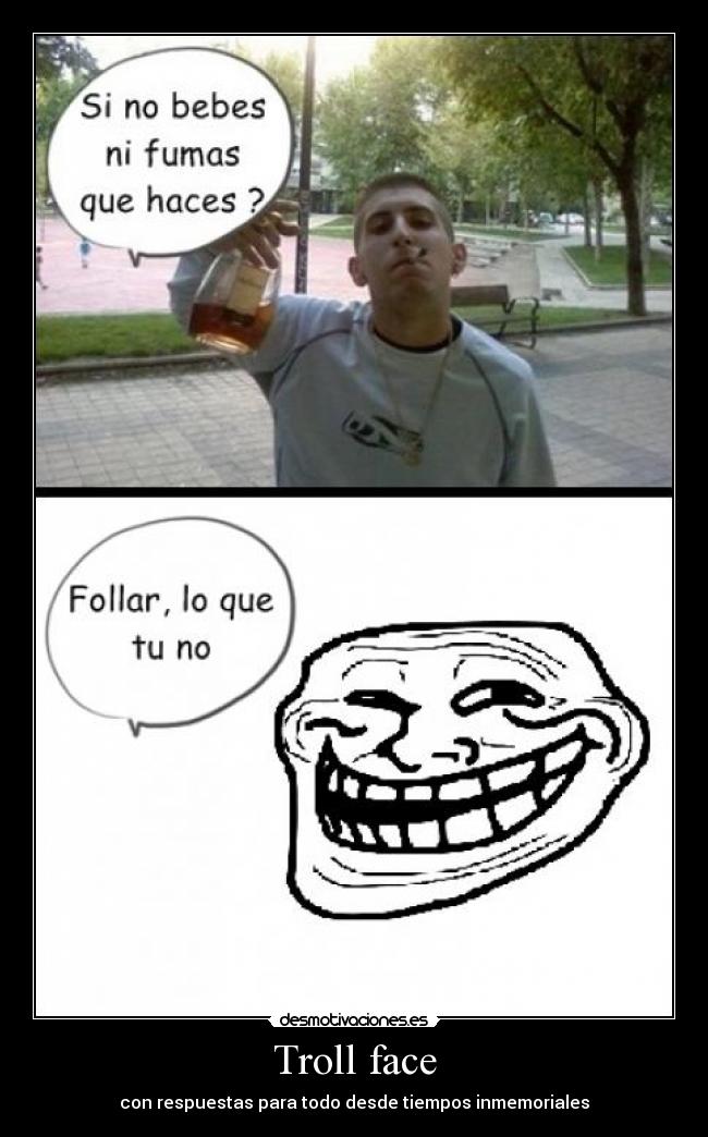carteles troll face desmotivaciones