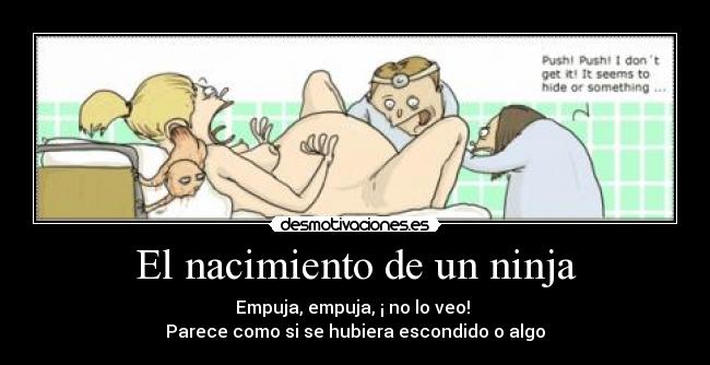 El nacimiento de un ninja -