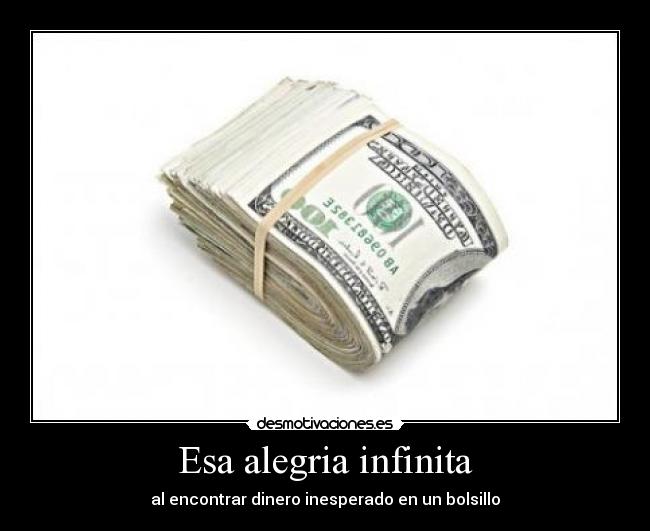 Esa alegria infinita - 