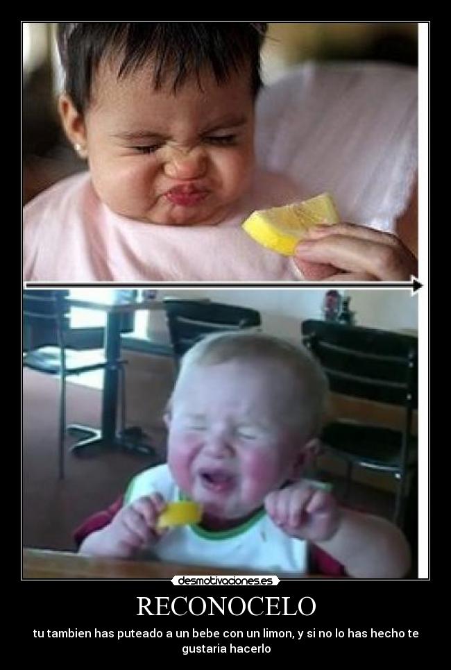 carteles bebes limones putear reconocelo desmotivaciones
