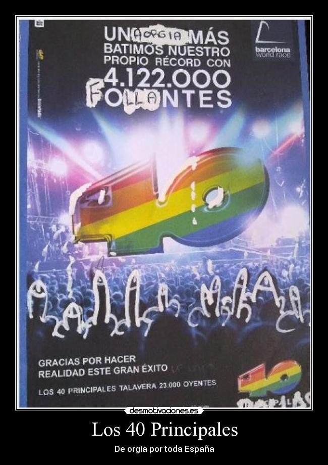 Los 40 Principales - De orgía por toda España