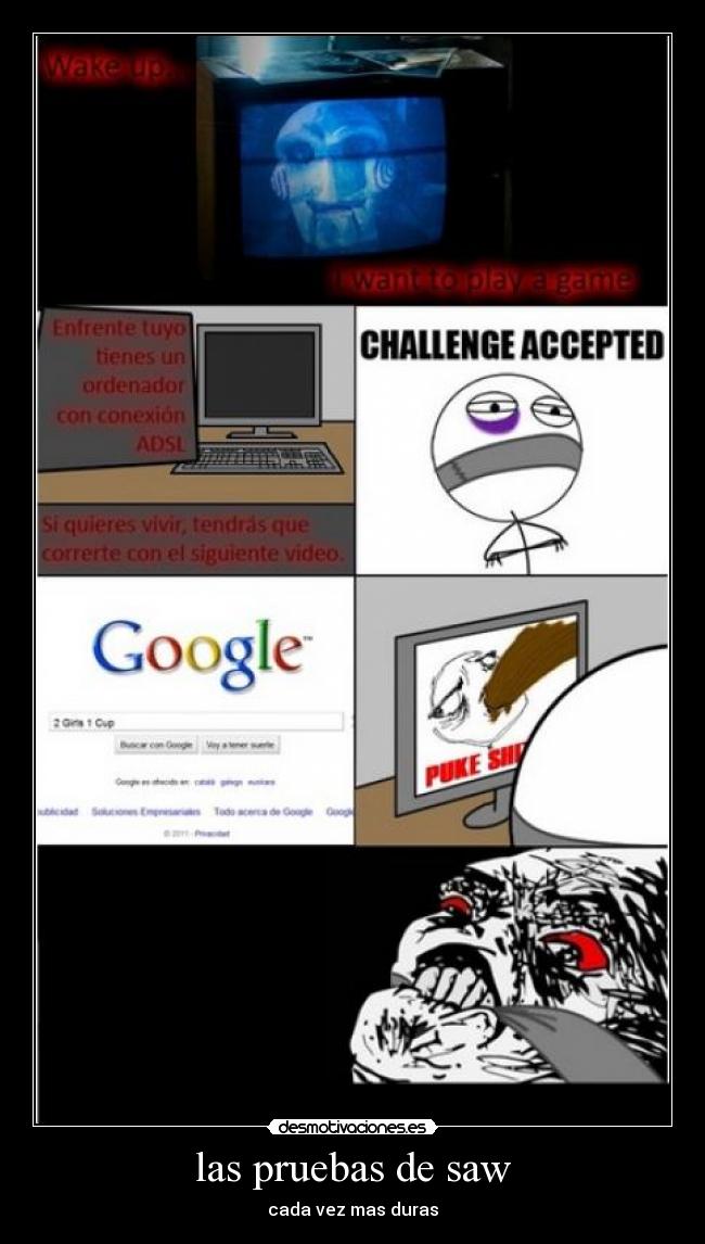 las pruebas de saw -