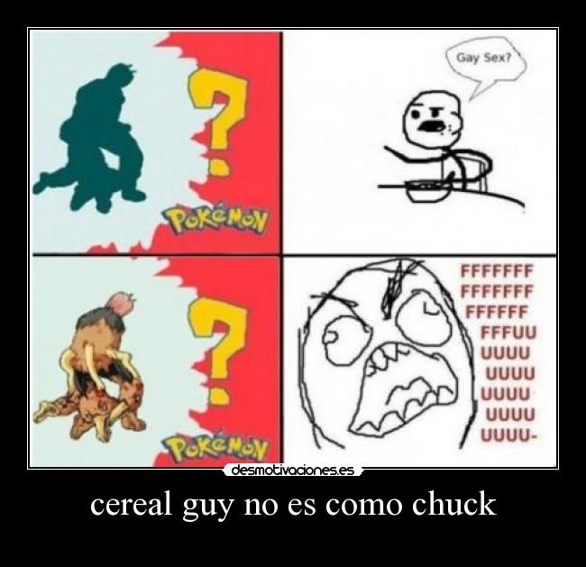 cereal guy no es como chuck -